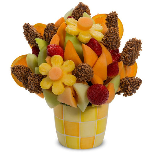 Fresh Fruit and Toffee Bouquet