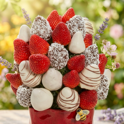 Strawberry Vanilla Coconut Swirl